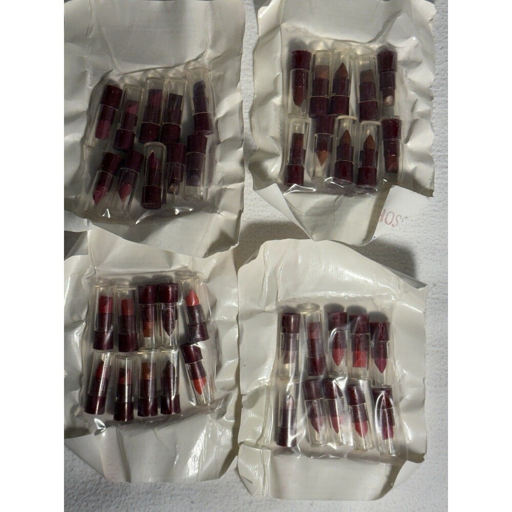 Avon Double Impact Lipcolor Lipstick Samples Assorted Satin Finish 16 pc NEW